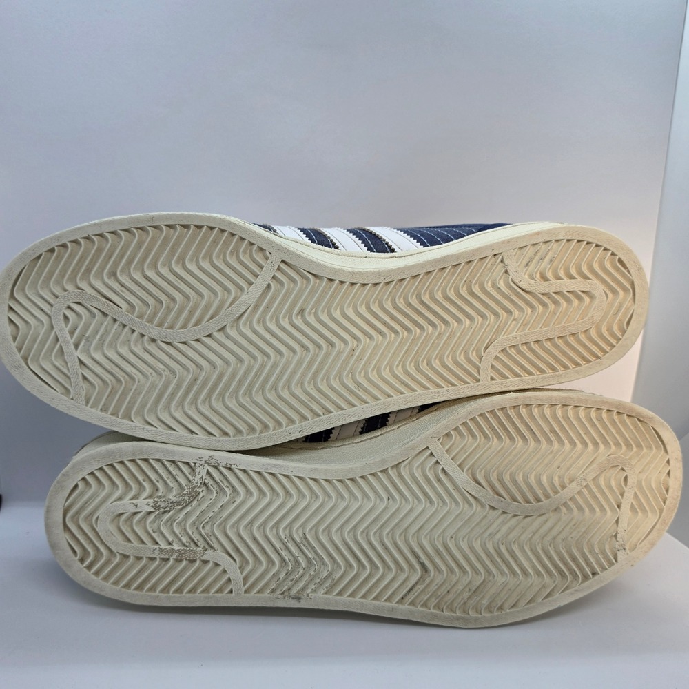 Adidas Campus 00s Sashiko Shadow Navy White Denim Sneakers GY4588 Mens 10.5 - Picture 8 of 11